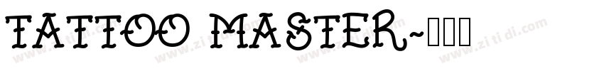 Tattoo Master字体转换